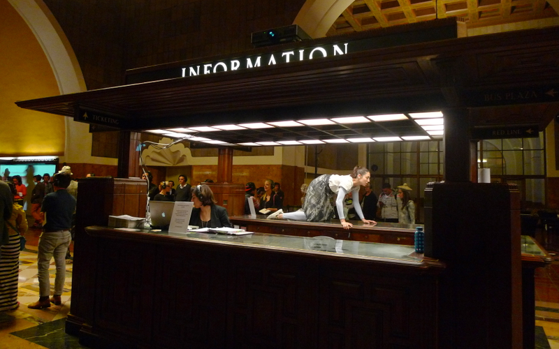 Illustration for article titled A Secret Opera Erupts Inside California's Biggest Train Depot